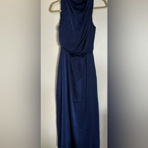 Navy blue dress